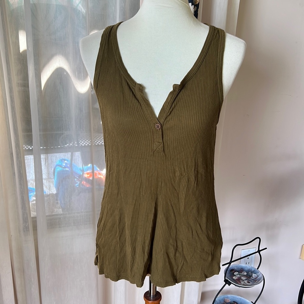 Anthropologie Lac Ausa Tank